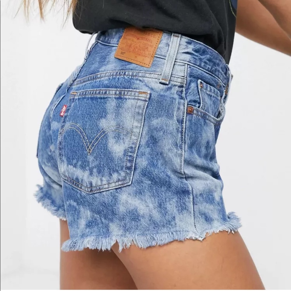 Levi’s 501 High Rise Shorts Size 27 (5313)